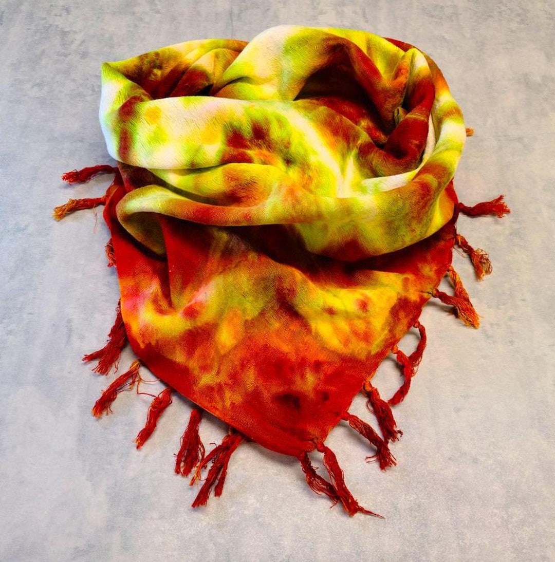 Ice Dyed | Phoenix Flame Tactical Desert Scarf (43
