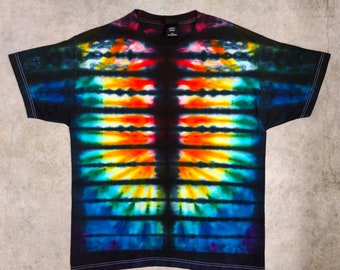 Tie Dyed | Rainbow Skeleton T-Shirt