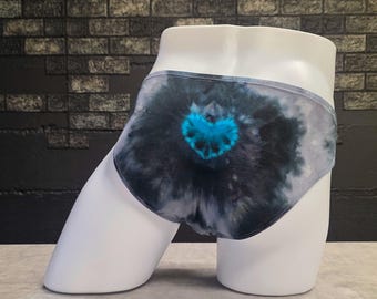 Ice Dyed | Blue Heart Men's Modal Low Rise Briefs