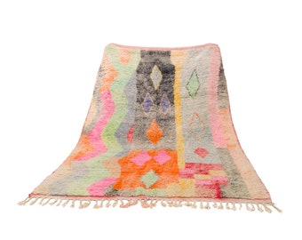 Mooi Marokkaans tapijt, Beni mguild tapijt, vintage tapijt, berber teppich, tapis berber, alfombras maroques, handgemaakte Kraft