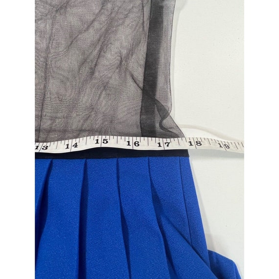 70’s Sky Blue Micropleat Dress by Darcy