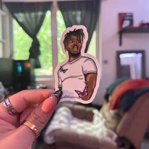 Juice Wrld Fan Art Sticker