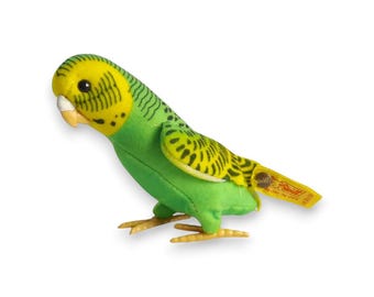 Steiff Stuffed Budgie Toy 'hansi' / Vintage 1960s - Etsy UK