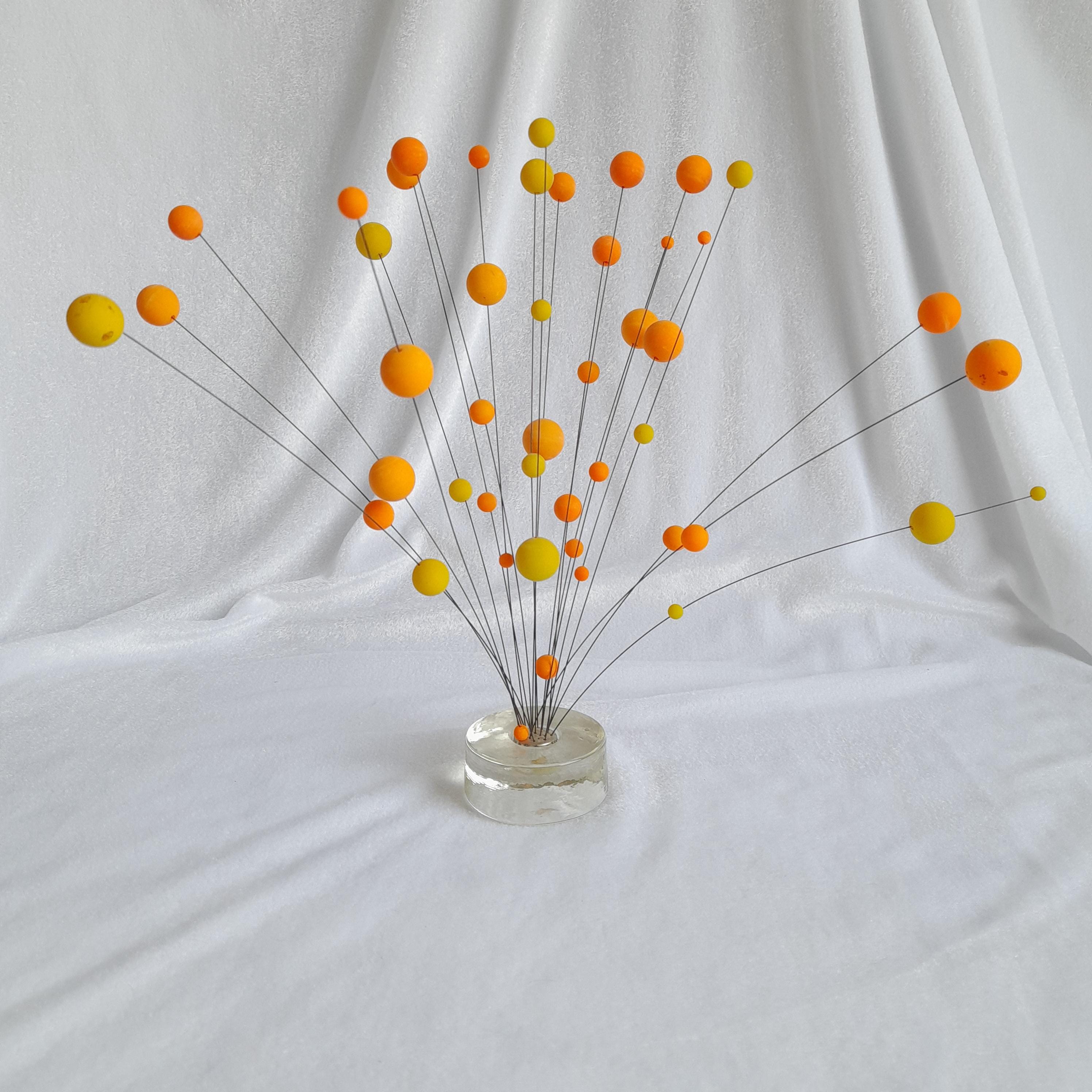 スペースエイジミッドセンチュリーボールスカルプチャーボールツリー