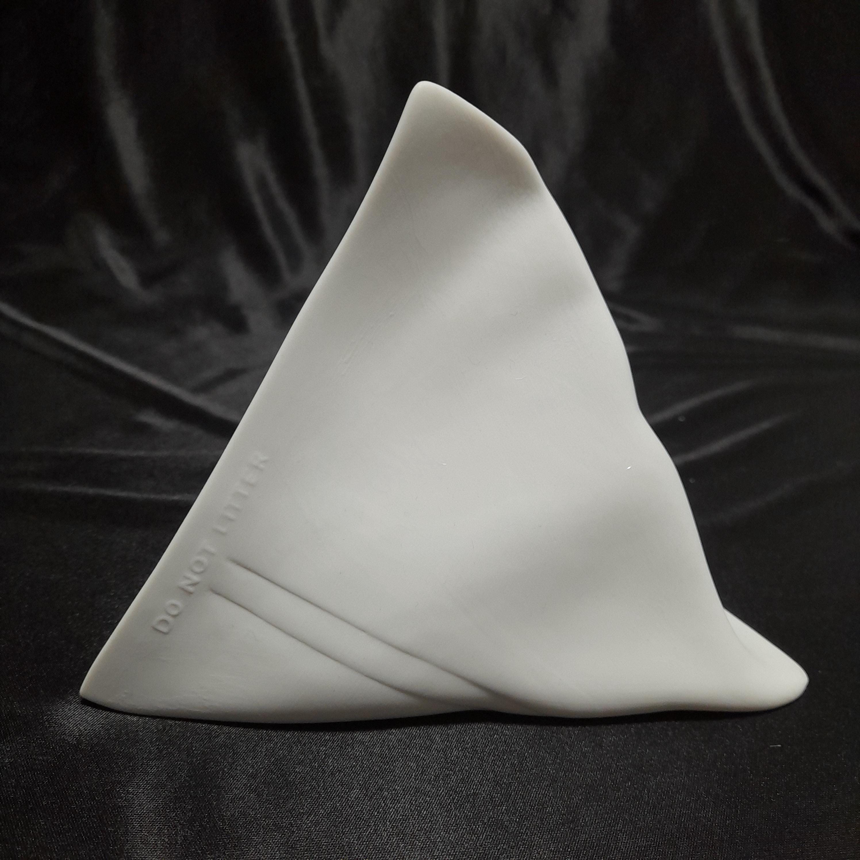 Rosenthal Bisque Porcelain Milk Carton Vase | Do Not Litter