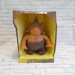 Vintage Thomas Dam Humpe Troll In Original Box Troll Tales Made In Denmark Troll Doll
