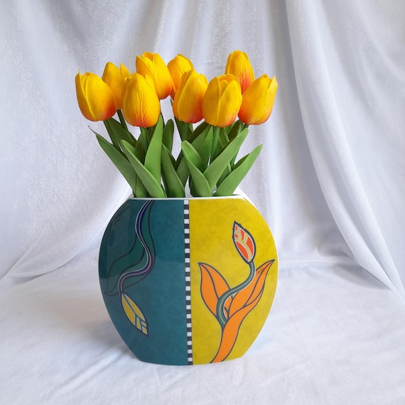 ローゼンタール 花瓶 ローゼンタール花瓶手描きスタジオライン