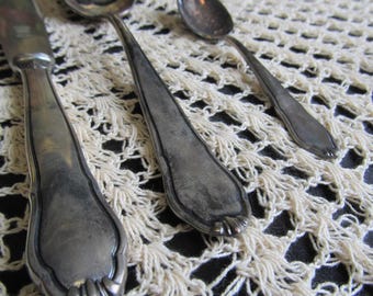 Wmf Nicht Rostend Silverware Vintage Cutlery Set Wellner Nicht