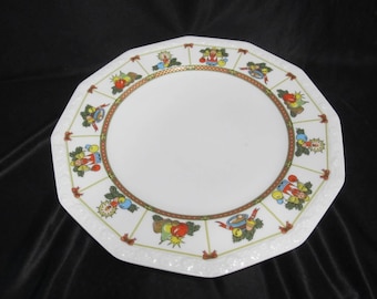 ローゼンタール クラシック ローズ、朝食用プレート 6 枚セット