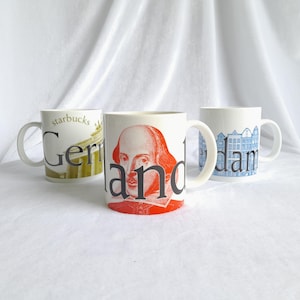 Starbucks Collector Mug – Germany, England, or Amsterdam – Global Icon Series, Choose your mug