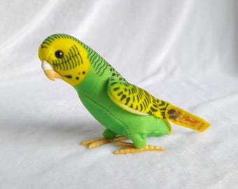 ヴィンテージ シュタイフ インコ ぬいぐるみ：コレクターズアイテム