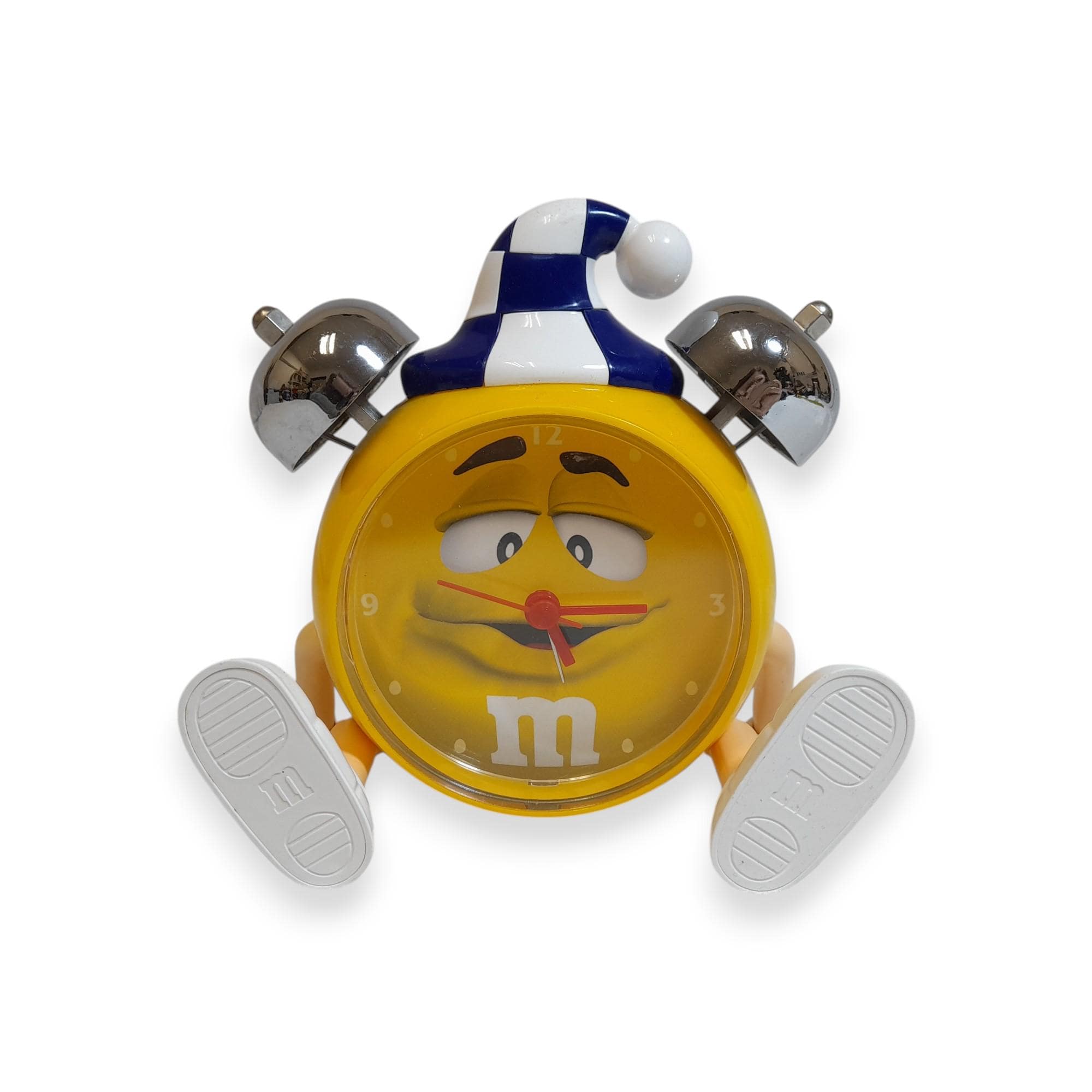 M&m's Alarm Clock Plastic Yellow Novelty Character Vintage - Etsy