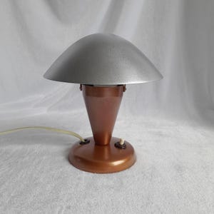 Vintage Bauhaus Mushroom Table Lamp by Josef Hurka – Czechoslovakia | Mid-Century Modern Design