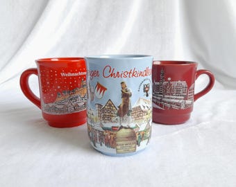 MOHABA GMBH Weihnachtsmarkt Mug German Christmas Mart Mug Gnomes