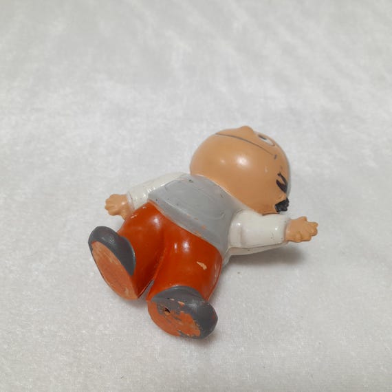 Goebel Mainzelmännchen Berti Rubber Figure ZDF Advertising German