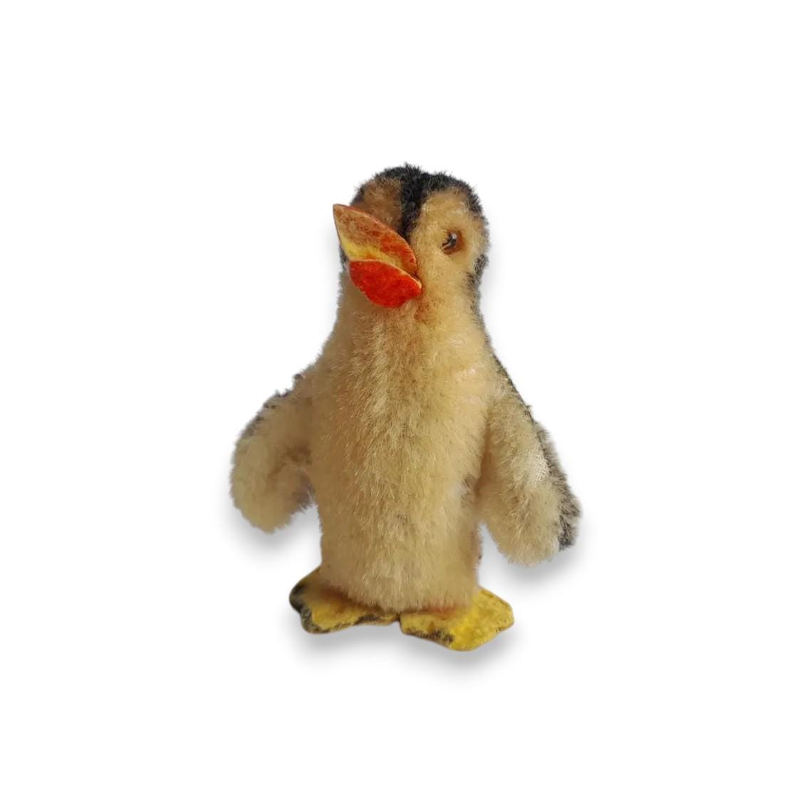 モヘア製ペンギンぬいぐるみ シュタイフスタイル ドイツ製
