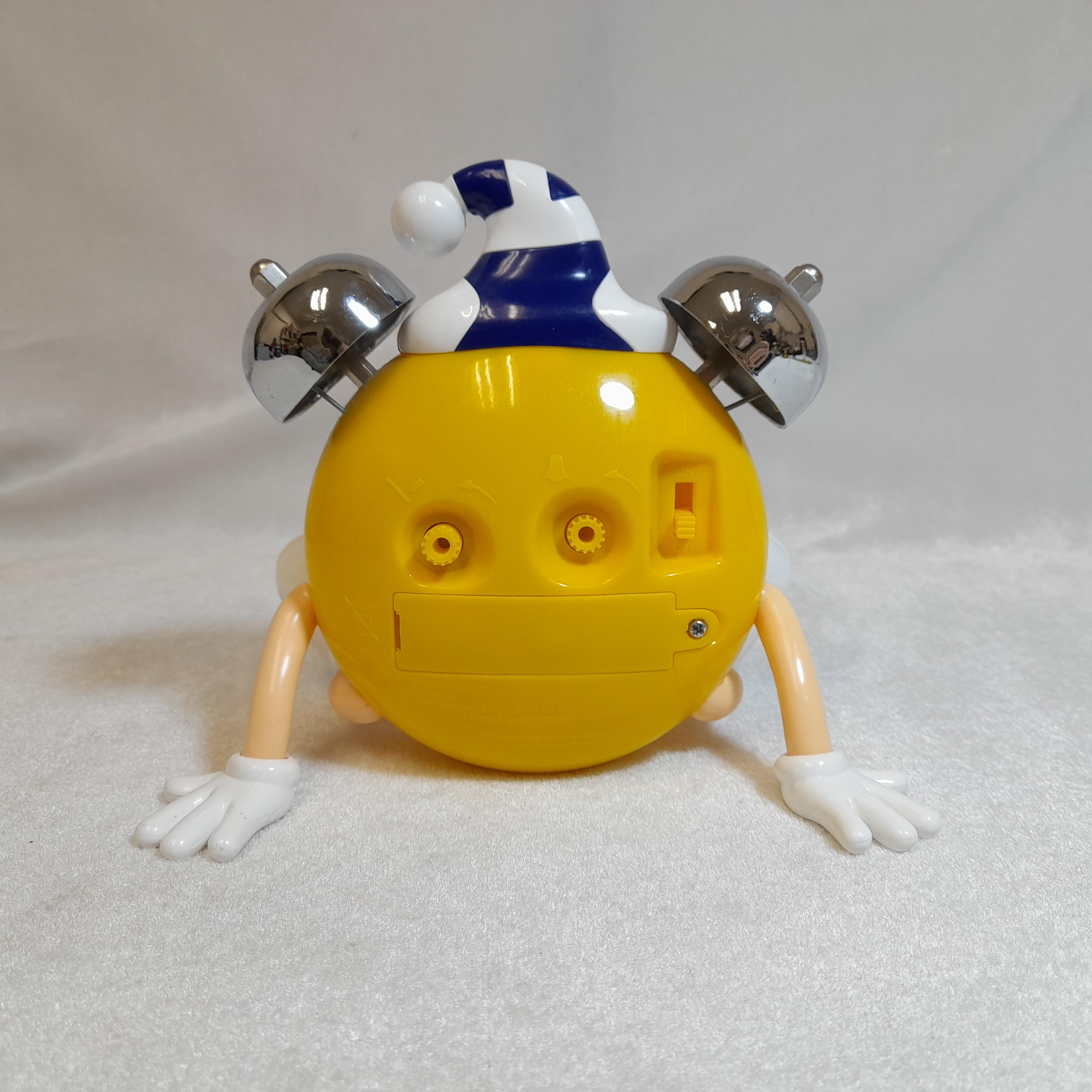 M&m's Alarm Clock Plastic Yellow Novelty Character Vintage - Etsy