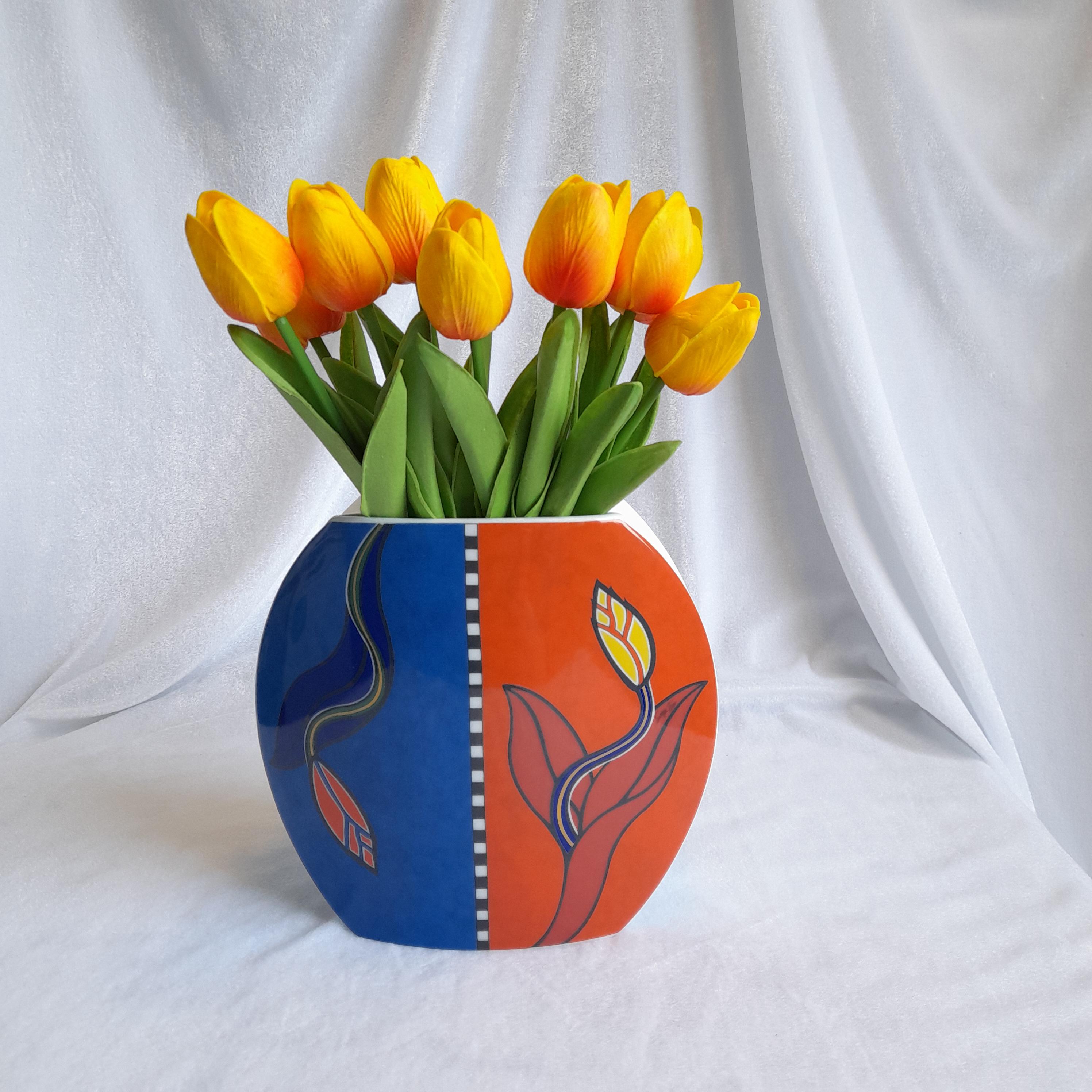 ヴィンテージ ローゼンタール スタジオ ライン花瓶: ヤン ヴァン デル