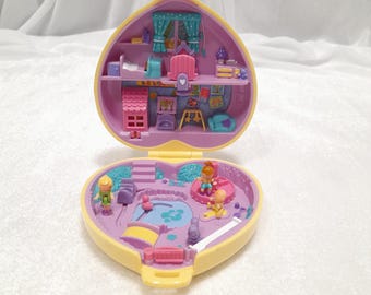 Polly Pocket Bluebird vintage de 1994, Salón de novias iluminado *COMPLETO-RARO-HTF* - España