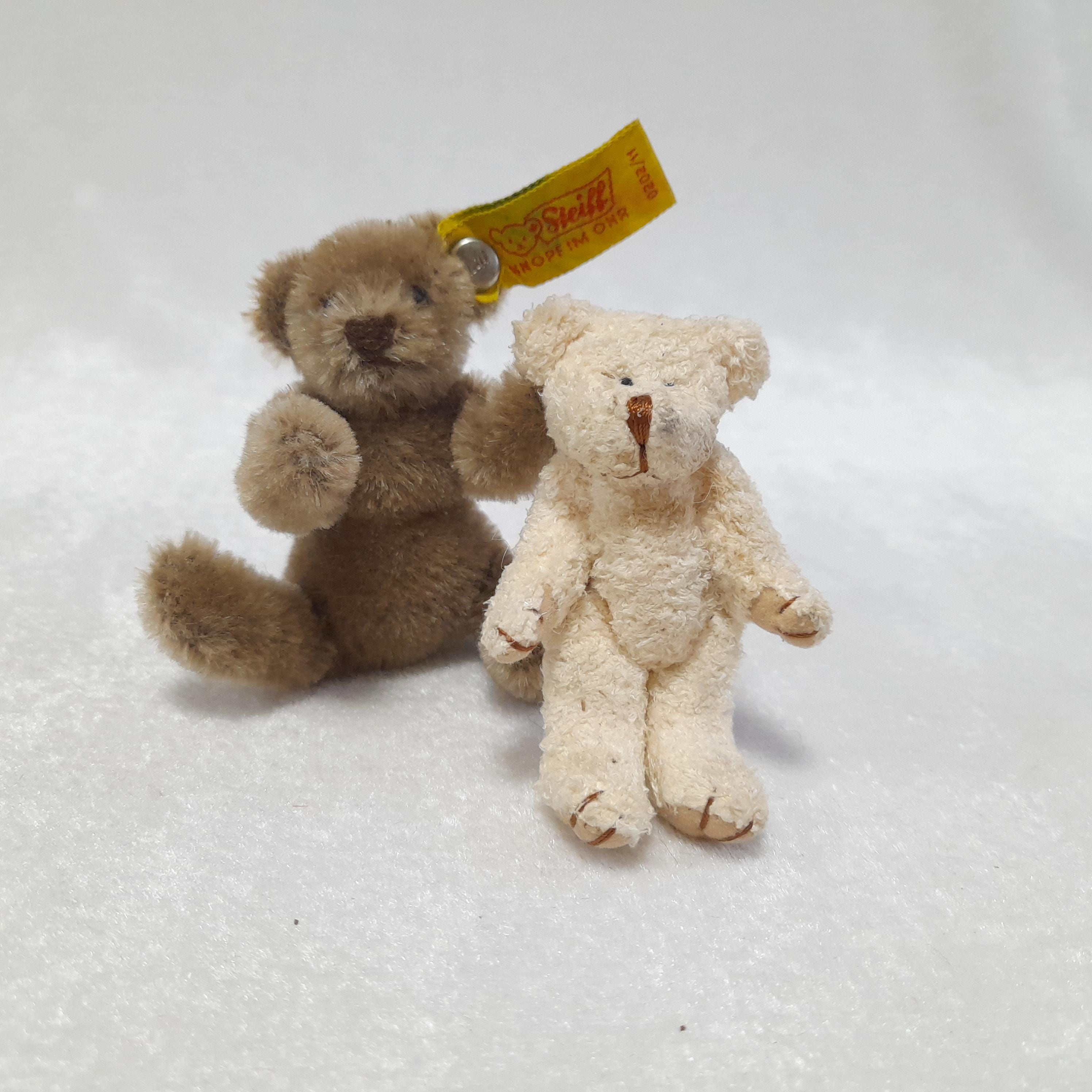 アンティークベア ヴィンテージ シュタイフ ぬいぐるみベア：0202/11 ボタンと小さな