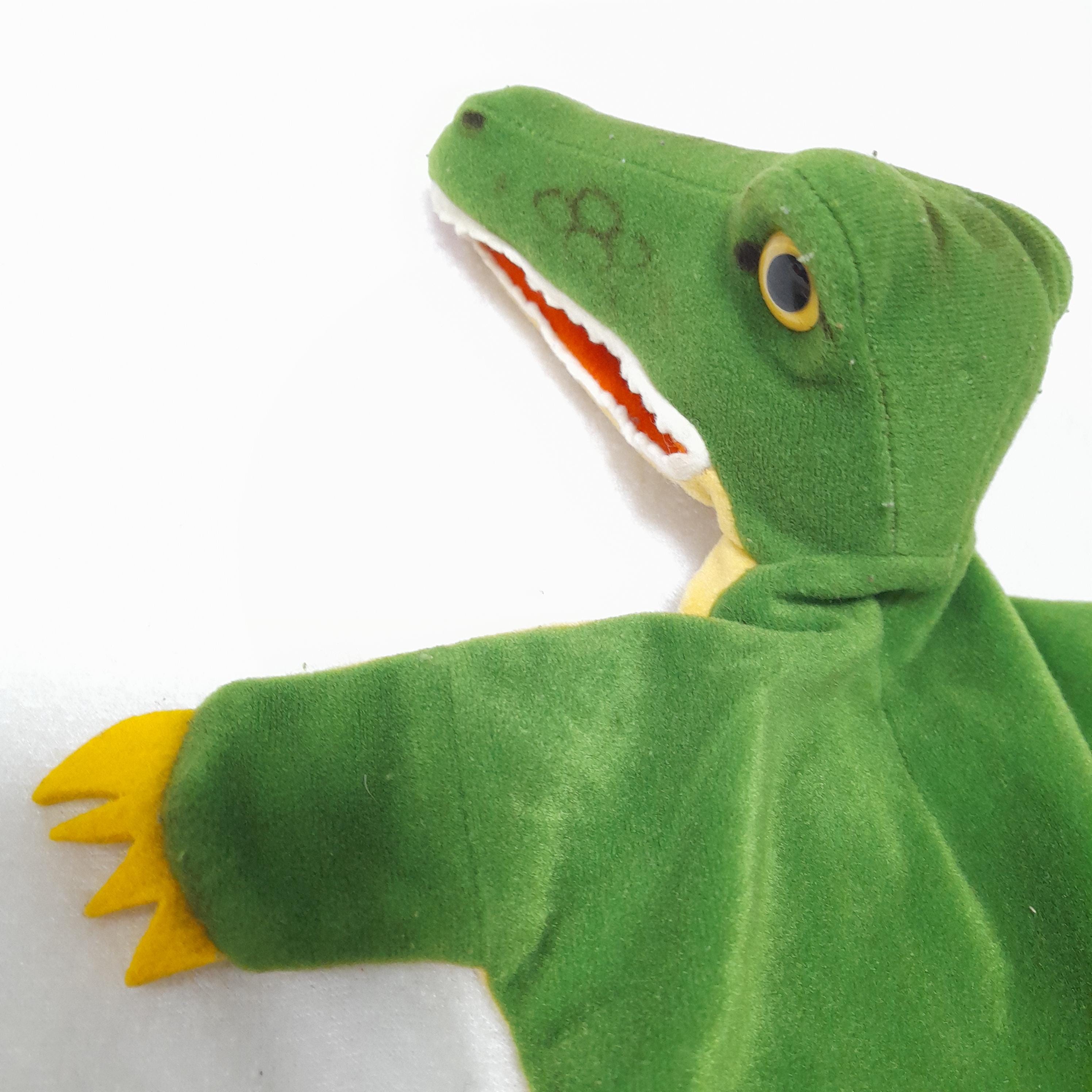 PIÈCE RARE DE COLLECTION PELUCHE STEIFF CROCODILE LACOSTE
