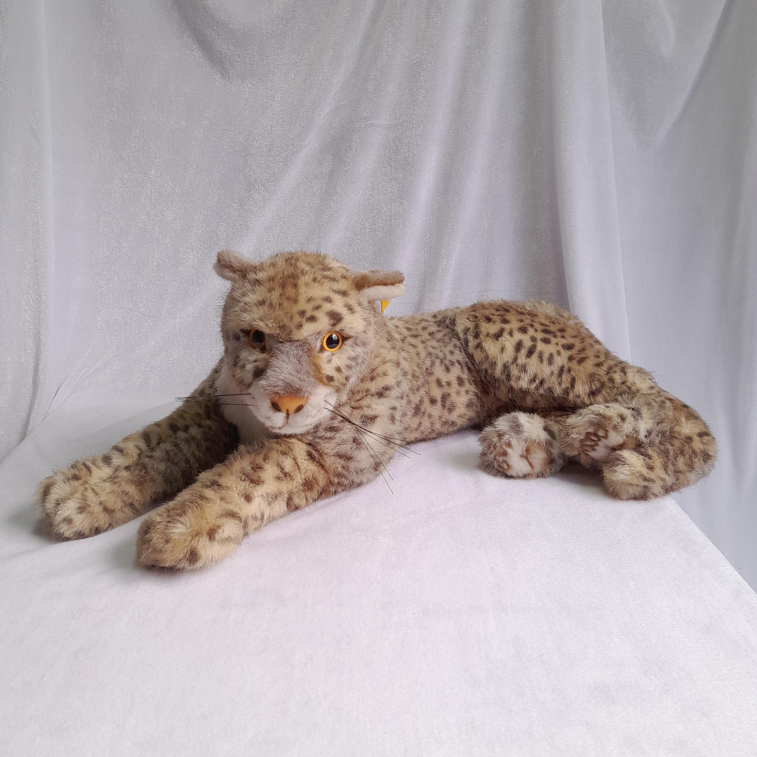 シュタイフ★Lying Leopard 35cm★寛ぎ/レオパード★Steiff Steiff Parddy Leopard – Stage Nine Entertainment