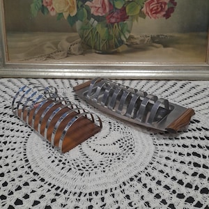 Vintage Toast Rack, Toast stand, Toast holder, Breakfast Bread Holder with wooden pallet, Table Decoration, Choose your Toast Rack