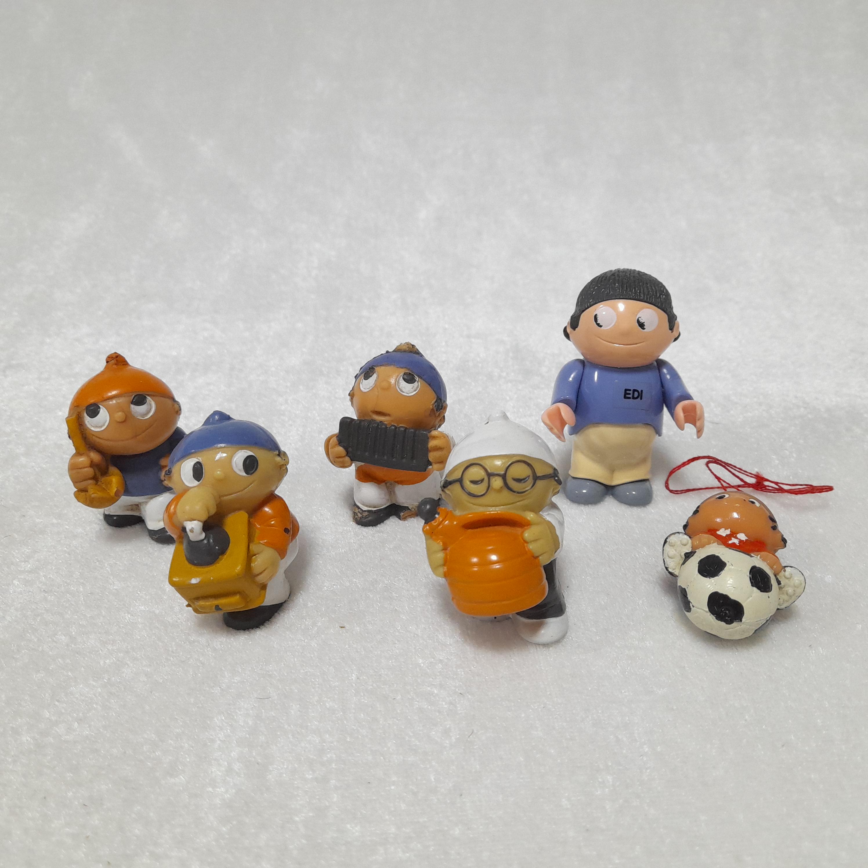 Vintage Mainzelmännchen Figures: German TV Collectible Toys, 1980s