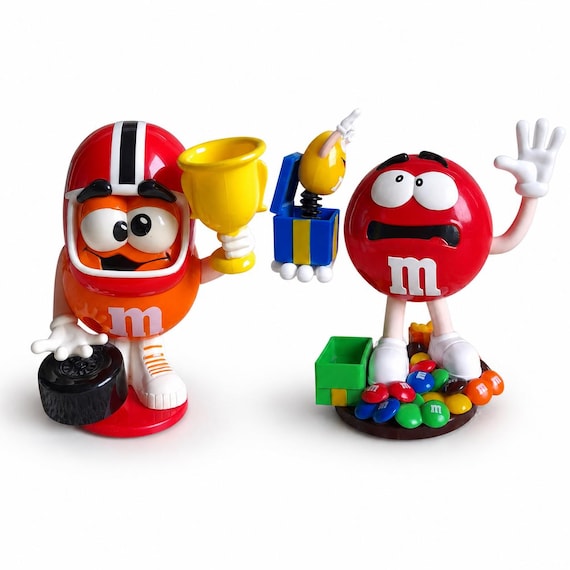M&m's Candy Dispenser American Football or Surprise Figure