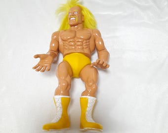 WWF, Hulk Hogan, Finger puppet Action Figure, 1980s, Wrestling