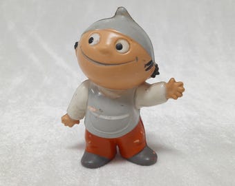 1978 ZDF Mascot Mainzelmannchen PVC Rubber Figurine Germany - Etsy