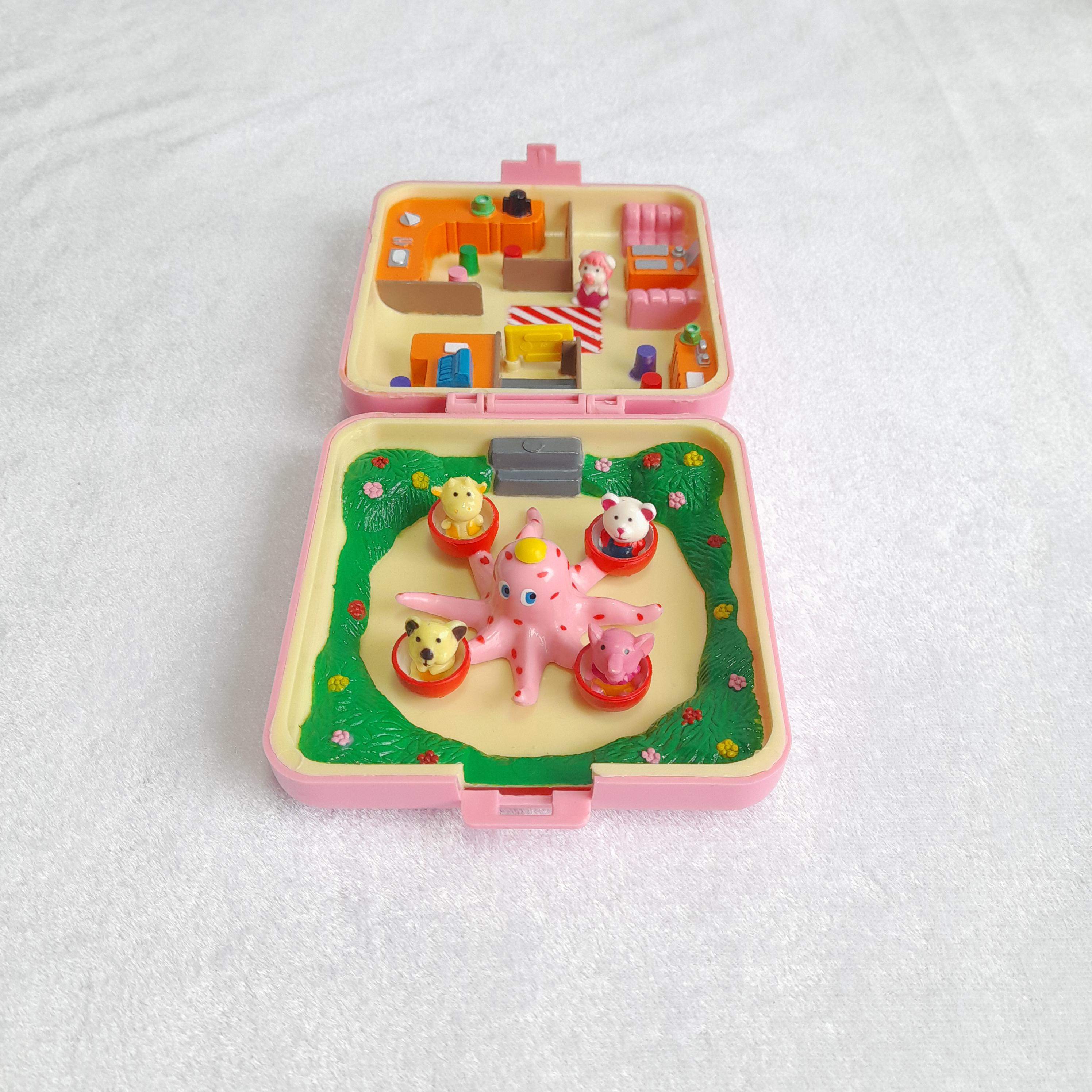 Hinstar Pocket Paradise Octopus Compact Set 1992 Miniature Animal