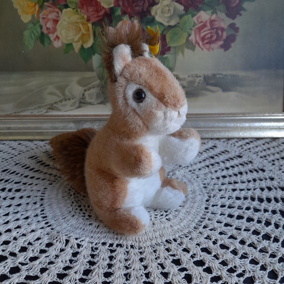 Vintage Steiff Ricky Red Squirrel Plush, Collectible Toy (2030/20) - Etsy