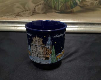 ヴィンテージドイツ製クリスマスホットワインマグ、アンベルク