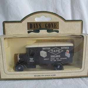 Vintage Lledo, Days Gone 43017 Morris Van 1931 Tate Sugar und 6109 Modell «T» Ford Van, Werbung, Die Cast Modell, Wählen Sie Ihr Auto