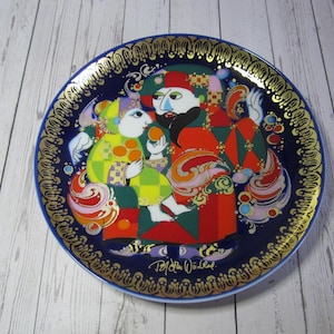 Rosenthal Studio Linie Germany collection plates Bjorn Wiinblad «ALADIN und die Wunderlampe»