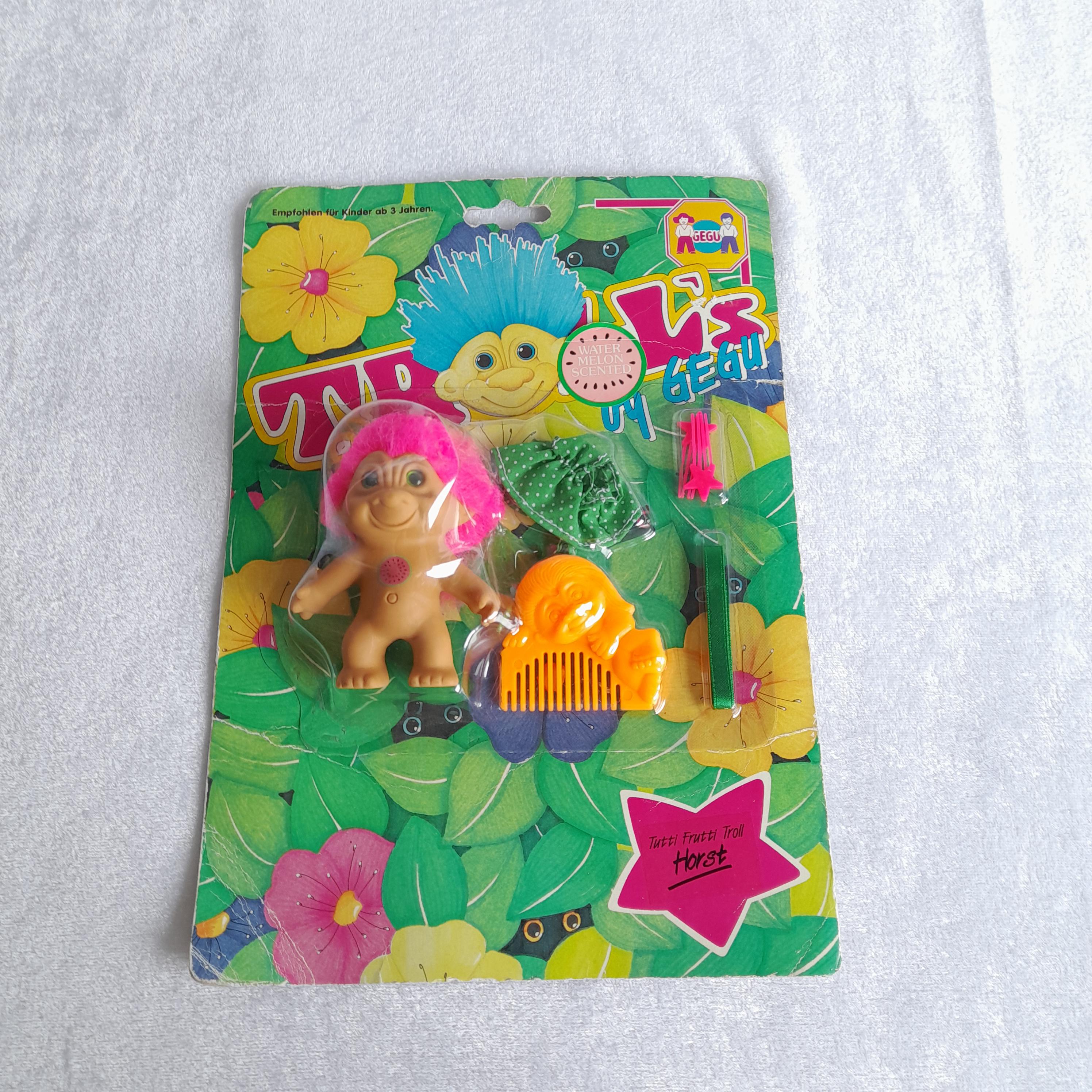 Tutti Frutti Troll Horst Sealed 90s Vintage Collectible Figure - Etsy