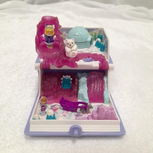 Vintage Polly Pocket Sparkle Snowland #2, 1995 Bluebird Toys, 100% Complete