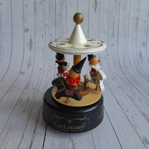 【希少】San Francisco Music Box オルゴール San francisco music box carousel horse - Etsy 日本