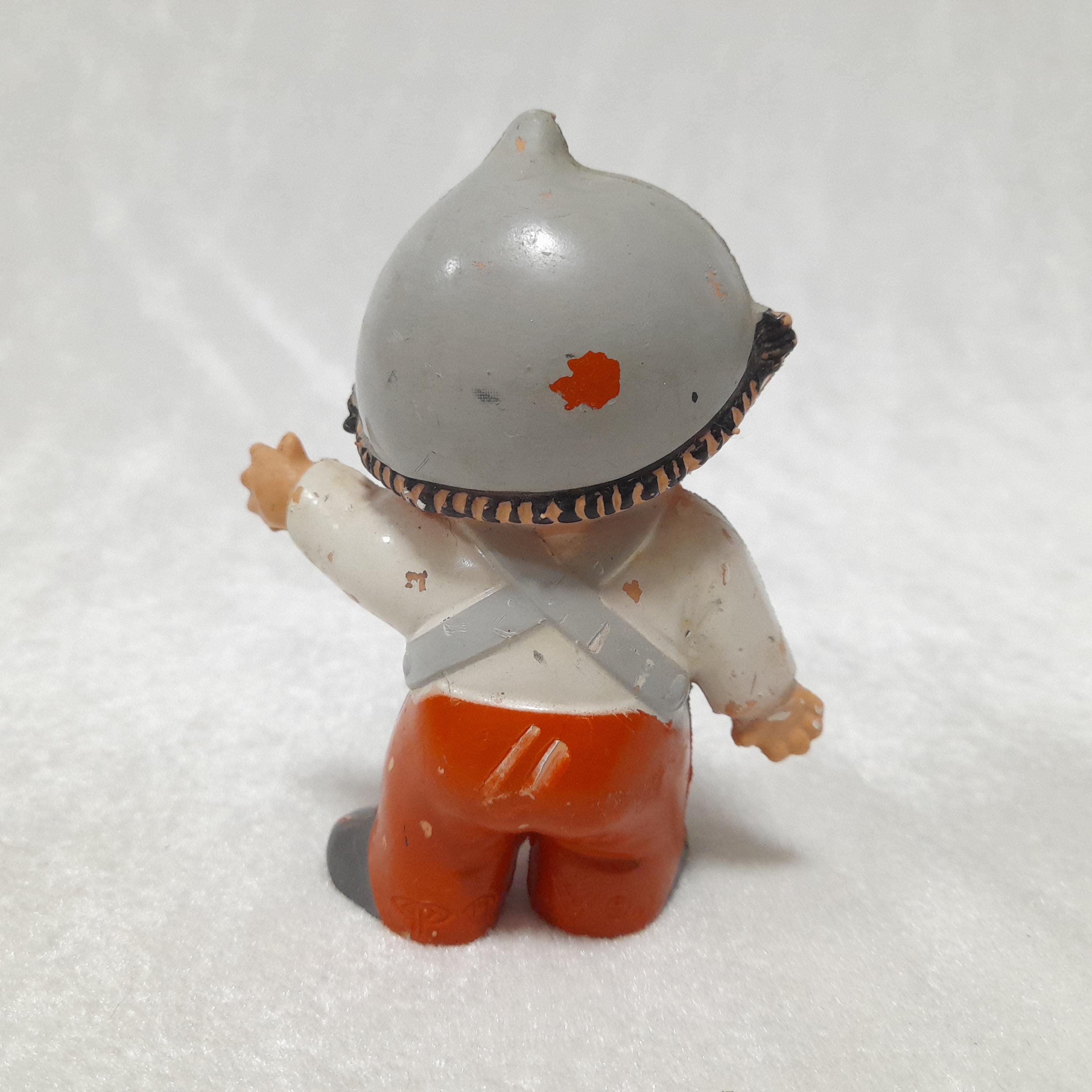 Goebel Mainzelmännchen Berti Rubber Figure ZDF Advertising German