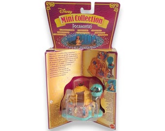 Rare 100% Complete Pollypockets Disney Vintage 1995 Pocahontas Set