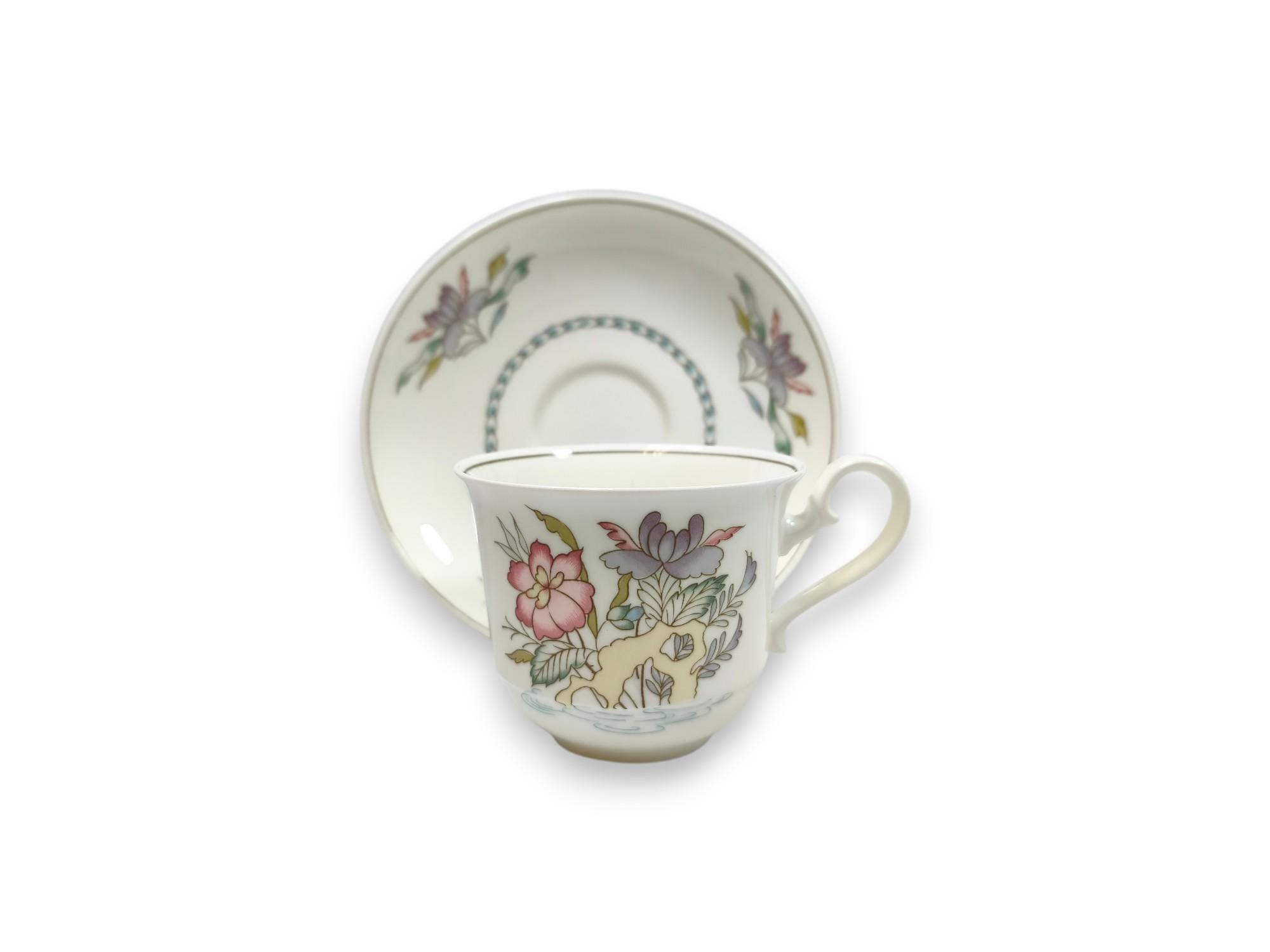 Villeroy Boch Chia Ching Bone China Coffee Cup & Saucer - Etsy