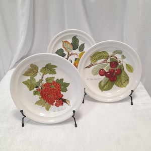 Vintage Pomona plate Portmeirion «The Goddess of Fruit» by Susan Williams, made in England, 1980s, Choose your fruit