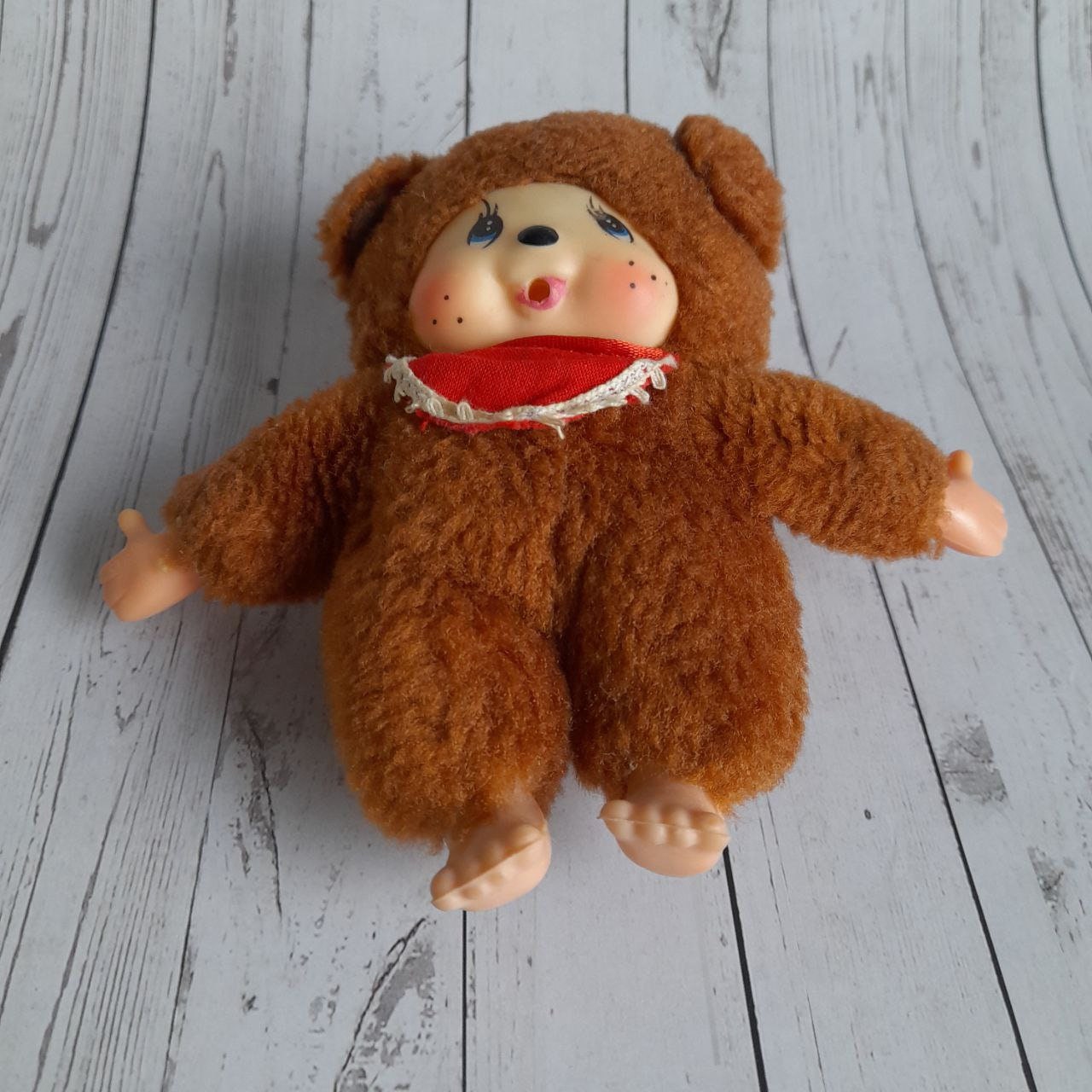 Vintage Rare LUMAGE SAS Bear Thumb Sucking Friend MONCHICHI