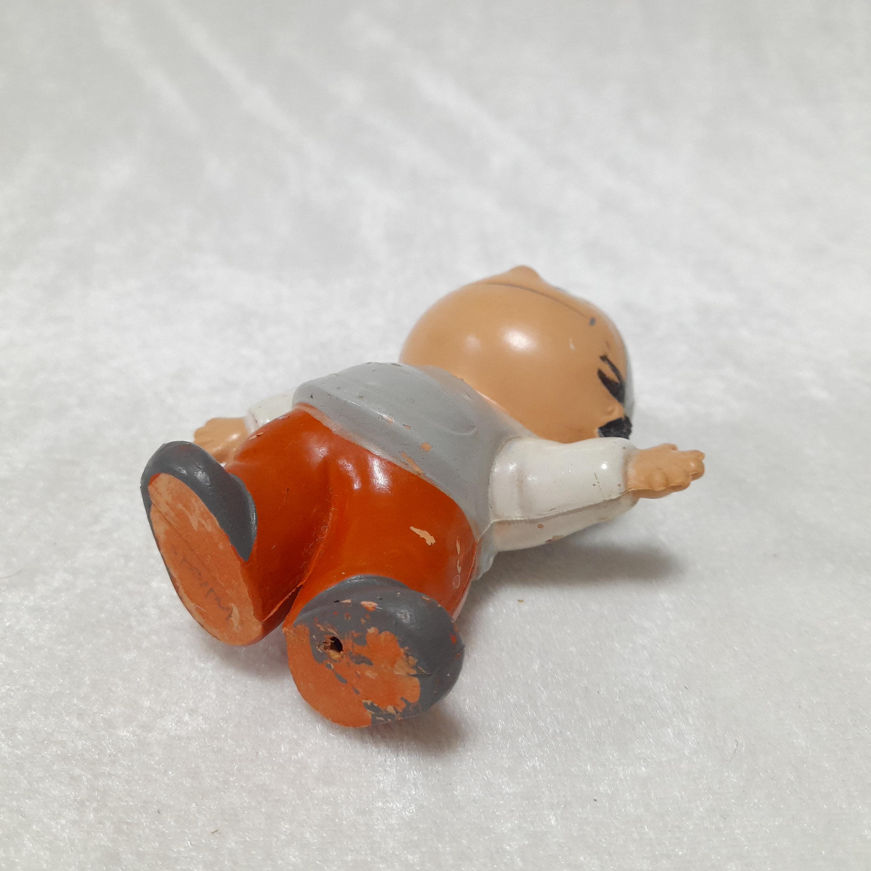 Goebel Mainzelmännchen Berti Rubber Figure ZDF Advertising German