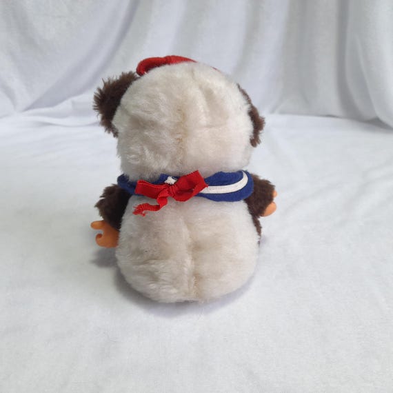 Monchhichi Panda Figure Plush Vinyl Japan Retro Vintage