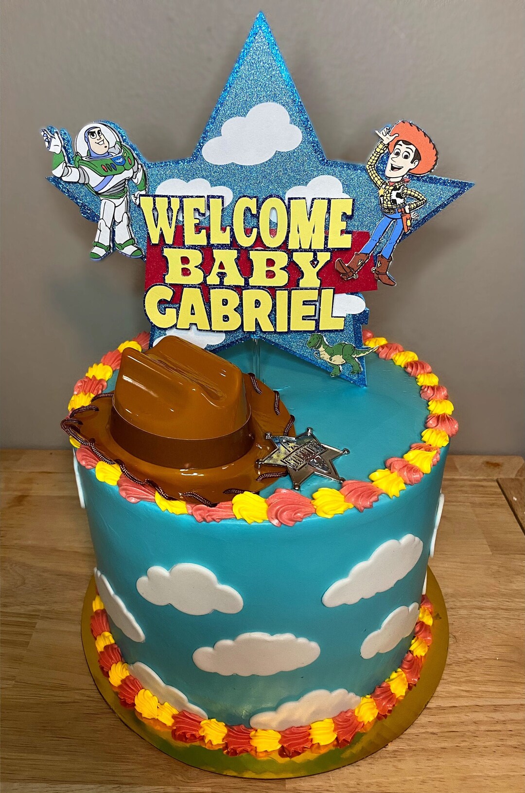 Toy Story Cake Topper Etsy