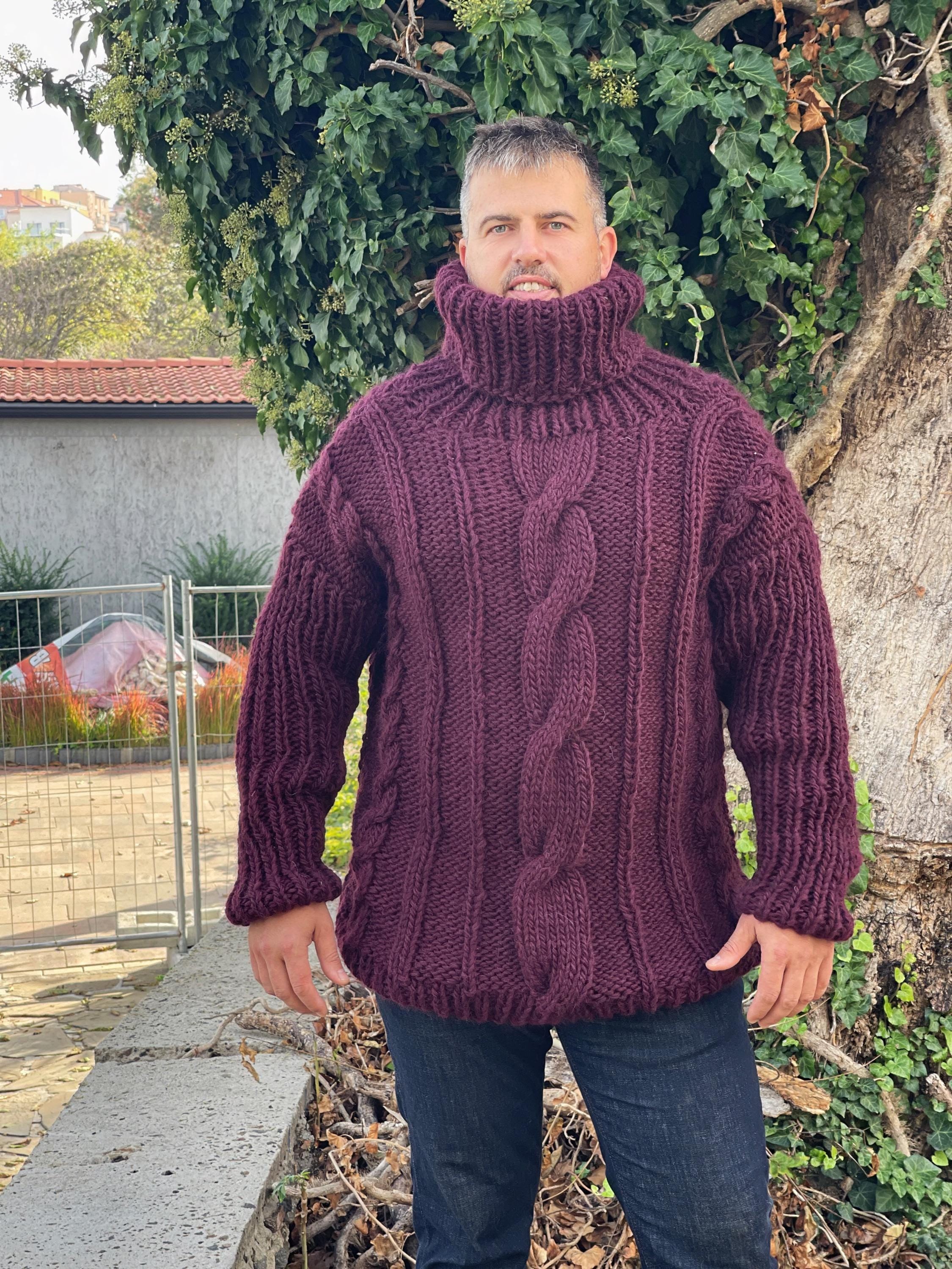 Turtleneck Sweater Xl 80s 90s - Etsy