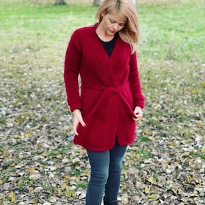 Ready to ship, Knit Mohair Cardigan, Mohair Cardigan, Fuzzy Mohair, Luxury Mohair, Wool Cardigan,Mohair Wool Cardigan, Mohair Sweater,Size S