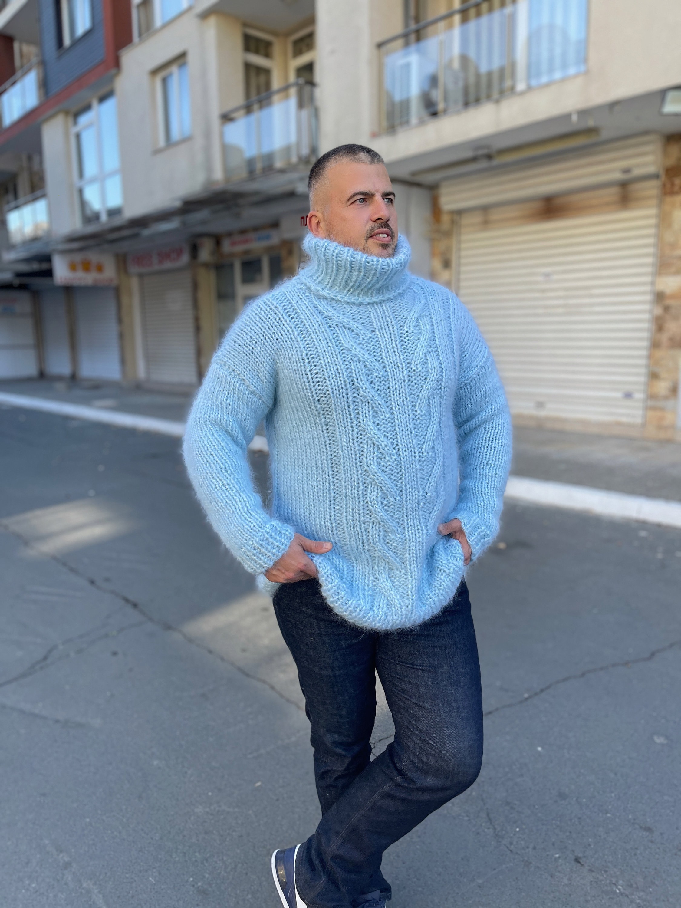 トップス A.R.P. Premium Mohair V-neck Sweater MC23109_MNT_05054232.jpg?v=